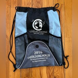 2/$20 - Cheerleading Worlds Drawstring Bag